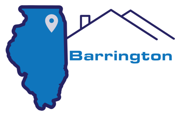 Map of where Renowned Building Solutions provides roofing services in Barrington, IL