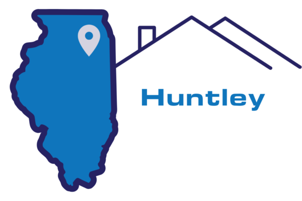 Map of where Renowned Building Solutions provides roofing services in Huntley