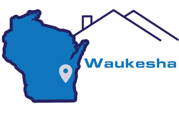 Map of where Renowned Building Solutions provides roofing services in Waukesha, WI