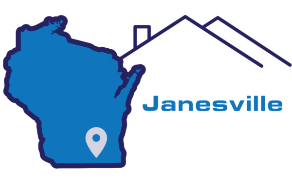 Map of where Renowned Building Solutions provides roofing services in Janesville